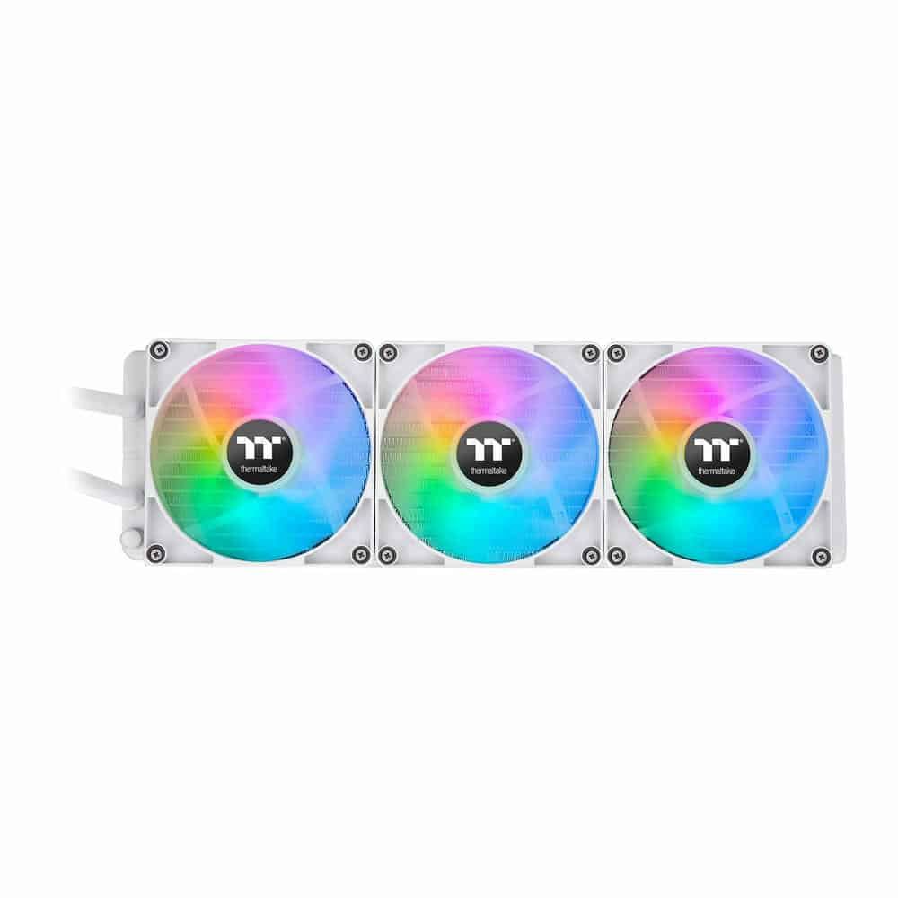 (image for) ThermalTake CTE C700 Air Snow Chassis + ThermalTake TH420 ARGB Sync AIO Bundle
